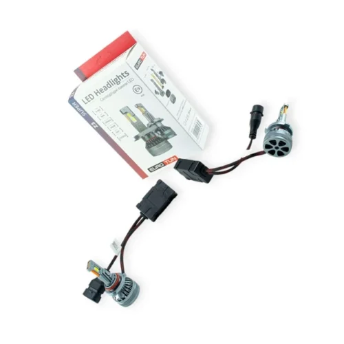 Лампа LED HB4 12V 24V 80W EUROTUN Z3E 14000L 6500К CAN BUS радіатор з вентилят. ET-Z3E HB4