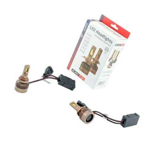 Лампа LED HB4 12V 24V 110W EUROTUN Z7 18000L 6500К CAN BUS радіатор з вентилят. ET-Z7-9006