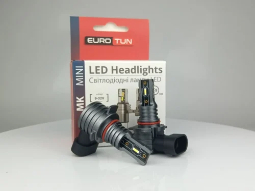 Лампа LED HIR2 12V 24V 44W EUROTUN MK 4500L 6000K радіатор ET-MK 9012