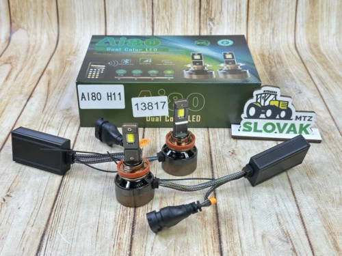 LED лампи AI80 H11 80W (Біле-Жовте) 4кольори 3000к-8000к керування через телефон (Bluetooth)