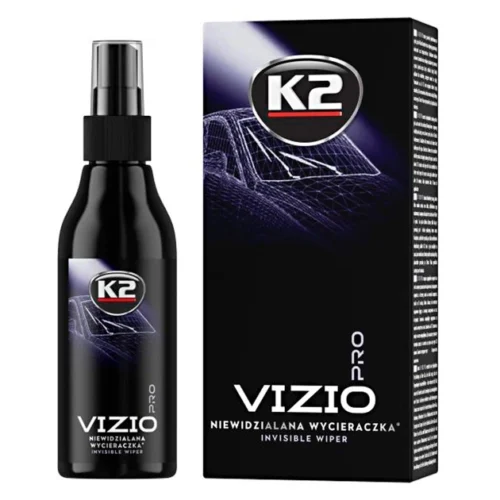Поліроль скла зовнішній "Антидощ" K2 Vizio Pro (150мл) з аплікатором та мікрофіброю D4028