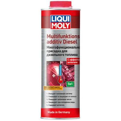 Присадка в дизель Liqui Moly Multifunktinsadditiv Diesel Additiv багатофункціональна (1л) на 600л 39