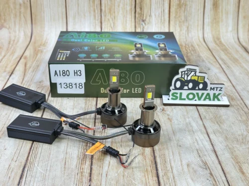 LED лампи AI80 Н3 80W (Біле-Жовте) 3000к-8000к керування через телефон (Bluetooth)