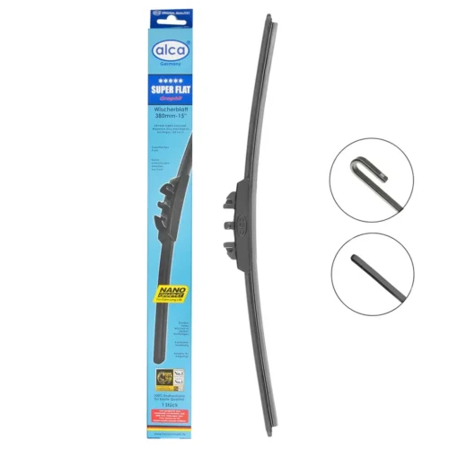 Щітка склоочисника ALCA Super Flat безкаркасна 380мм - 15" 045 000