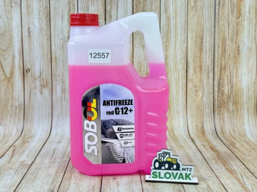 Антифриз червоний 5л (Sobol) G12+ -30