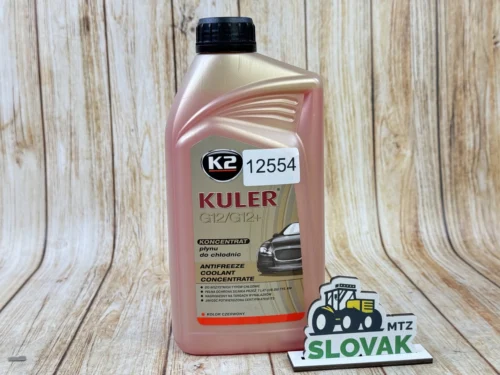 Антифриз червоний 1л (K2 Kuler) G12+ (концентрат 1:1 -35) T211C