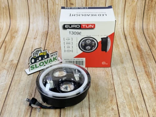 Фара 2103-2106 LED (140мм 5,75") 60W + повороти EuroTun ET-WL 60W-060