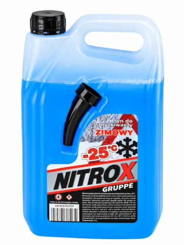 Омивач скла -25 Nitrogruppe (з лійкою) Море 4л