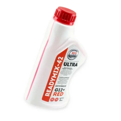 Антифриз червоний 1л (Beg-Line) G12+ Ultra -32 MEG BL 281237