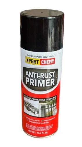 Фарба універсальна XpertChemy Anti-Rust Primer антикорозійний грунт сірий 4в1 (450мл)